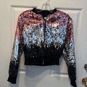 Sequined jacket size 11-12Y from H&M